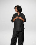 Tunic & Pant Set- Black
